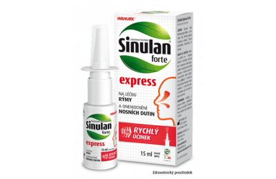Sinulan Express Forte nosní sprej - Спрей для носа, 15 мл